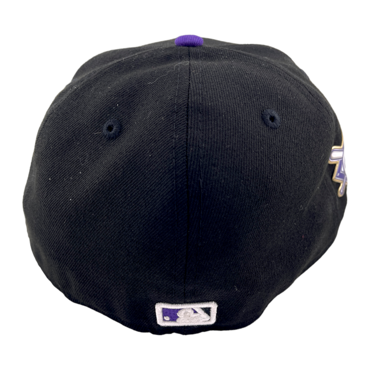 New Era Colorado Rockies #42 Jackie Robinson Day Black UV 59FIFTY Fitted Hat Cap