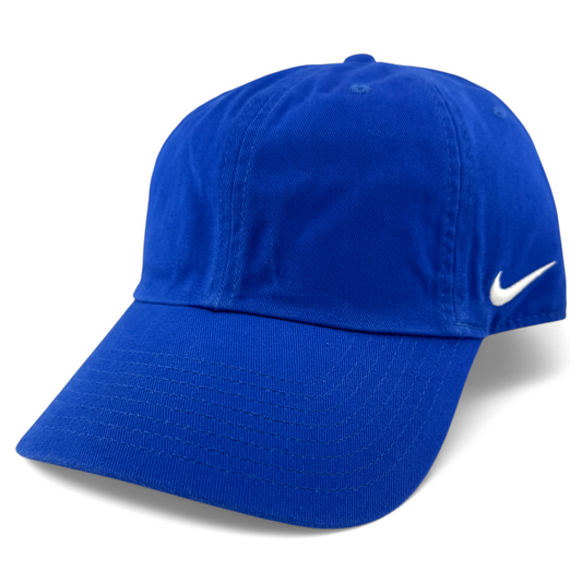 Nike Heritage 86 Team Royal BLANK for CUSTOMS 102699-494 Adjustable Dad Hat Cap