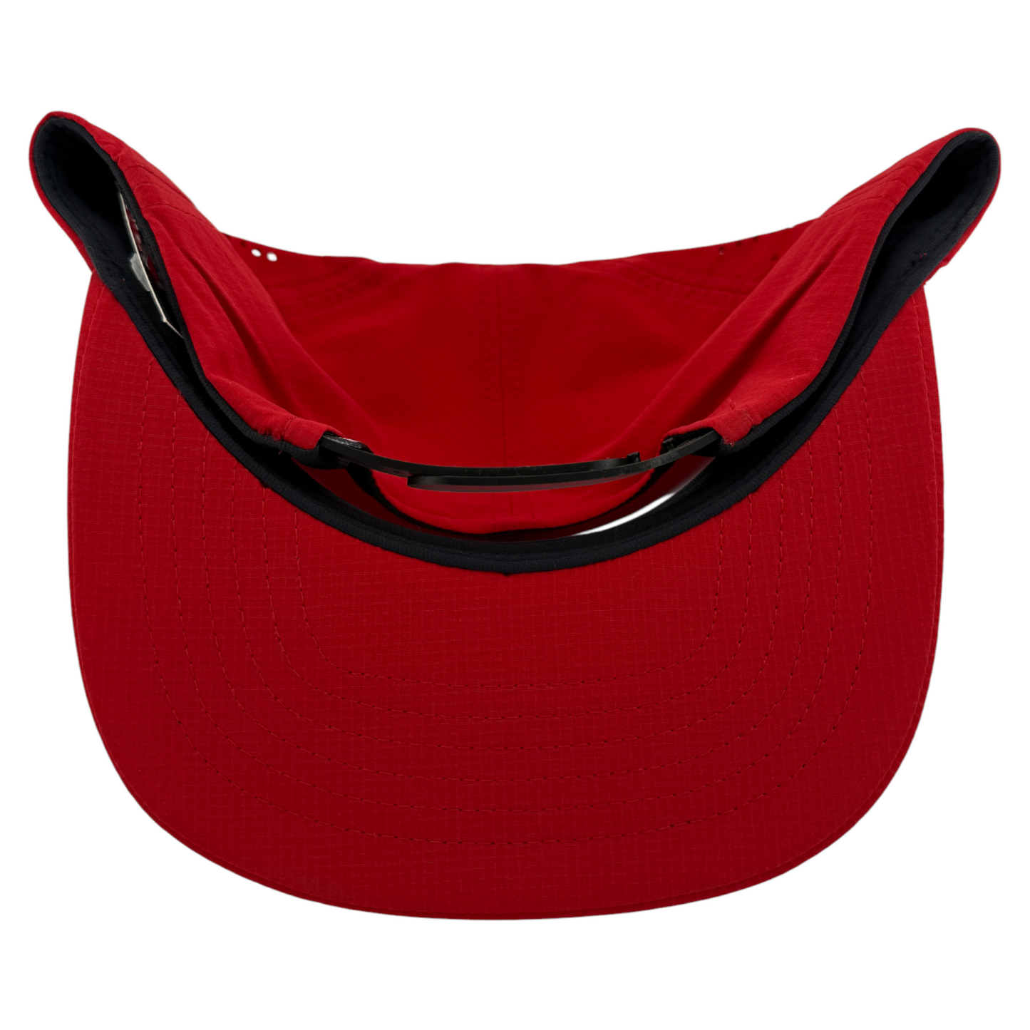 Fox Racing Non Stop Tech Logo Sport A-Frame Red Adjustable Snapback Hat Cap
