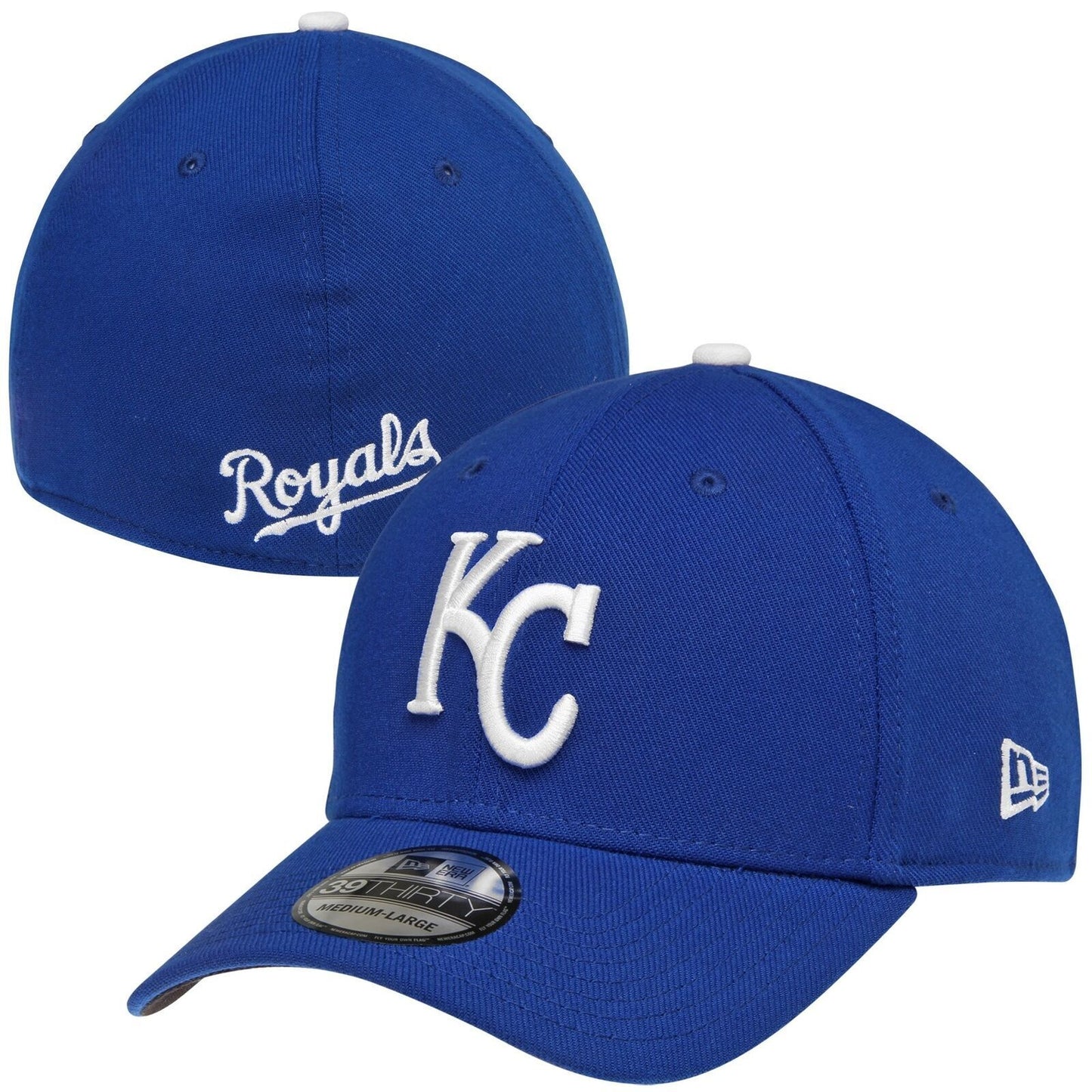 New Era Kansas City Royals MLB Team Classic 39Thirty Stretch Fit Hat Cap