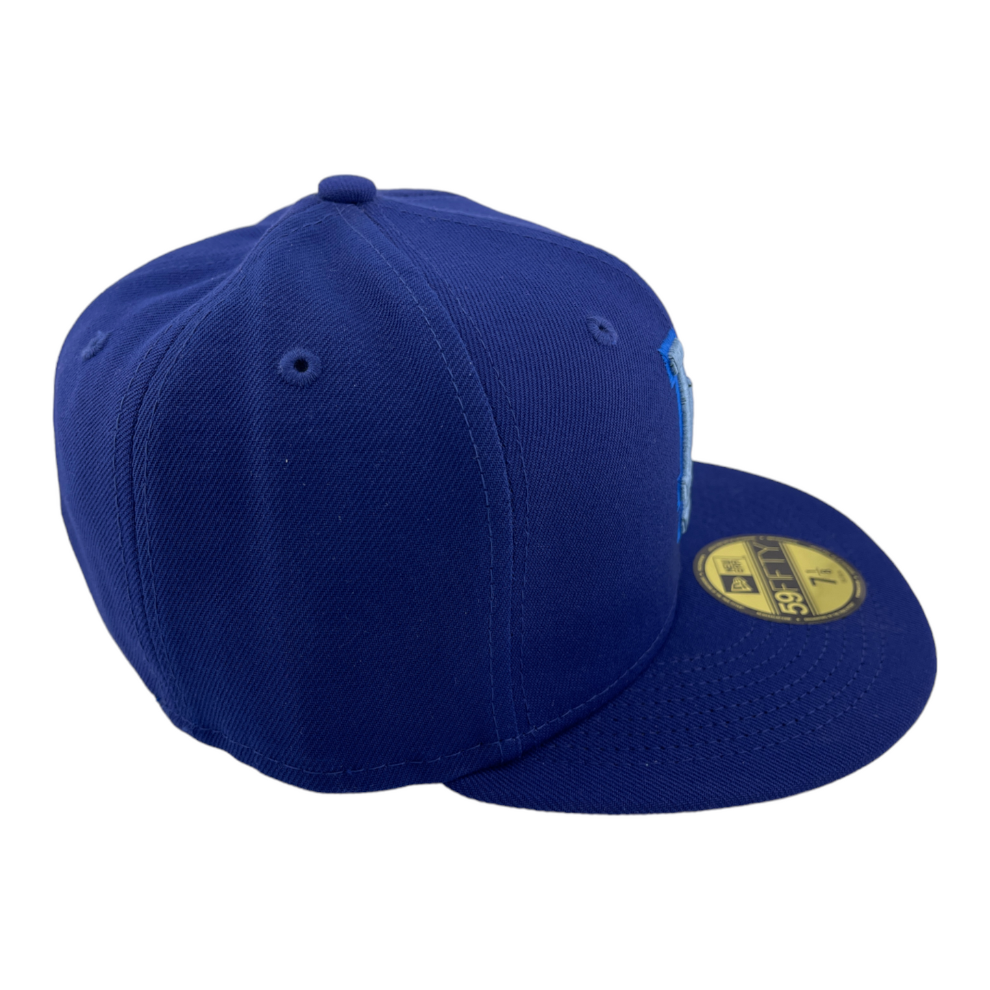 New Era Los Angeles Dodgers MonoCamo Pack Sweatband Blue UV 59FIFTY Fitted Hat Cap