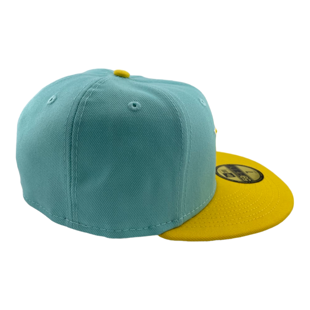 New Era Dallas Cowboys Color Pack Turquoise/Yellow UV & Logo 59FIFTY Fitted Hat Cap