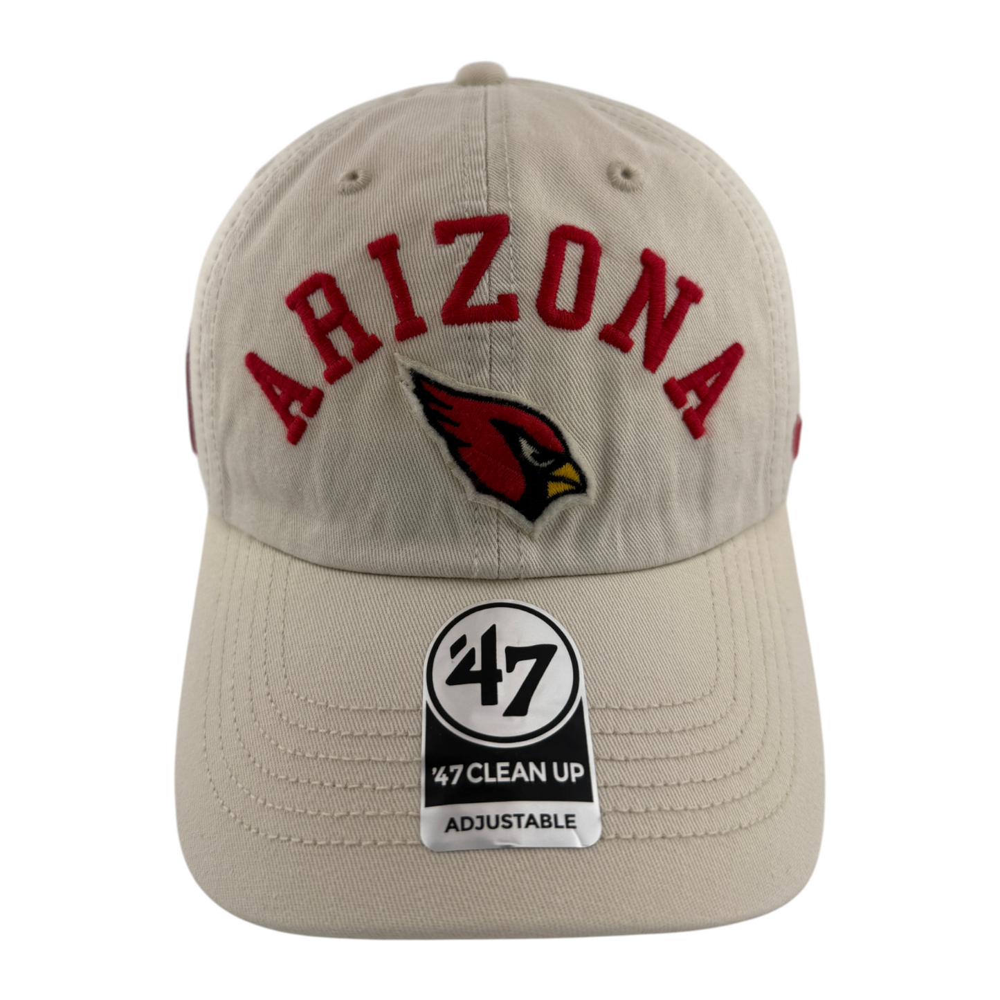 '47 Brand Arizona Cardinals NFL Sandstorm Khaki Tan Clean Up Adjustable Hat Cap