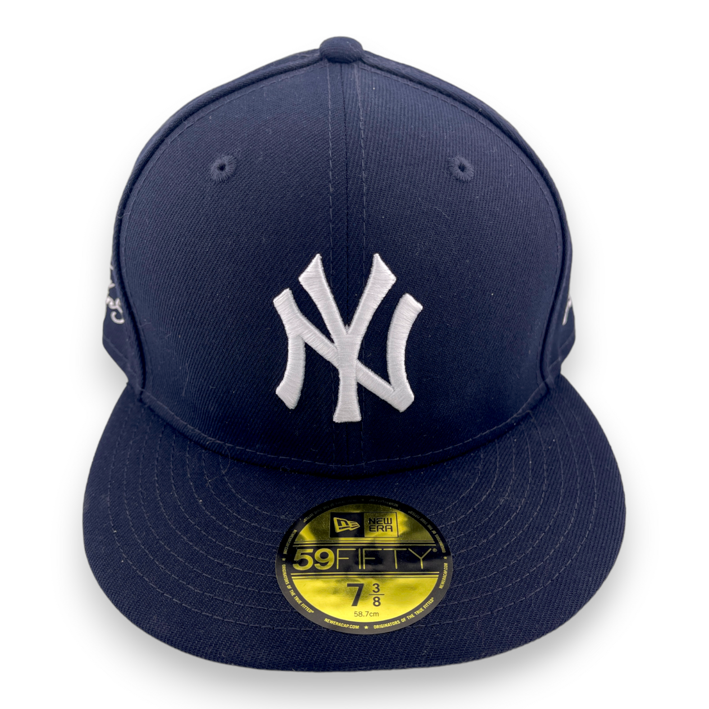 New Era New York Yankees Empire State Side Stitching Logo Sweatband 59FIFTY Hat Cap