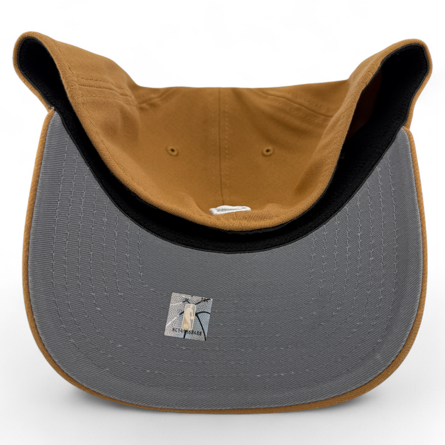 New Era Sacramento Kings NBA Bronze Khaki Tan Brown 39Thirty Flex Fit Hat Cap