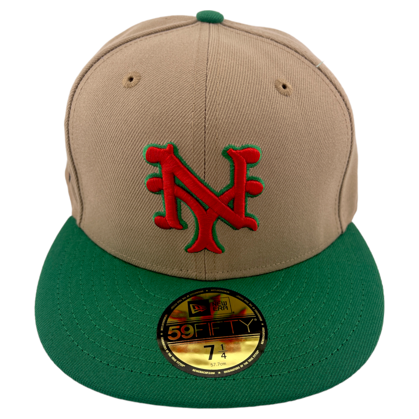 New Era New York Giants MLB 1942 All-Star Christmas Green/Red 59Fifty Fitted Hat Cap