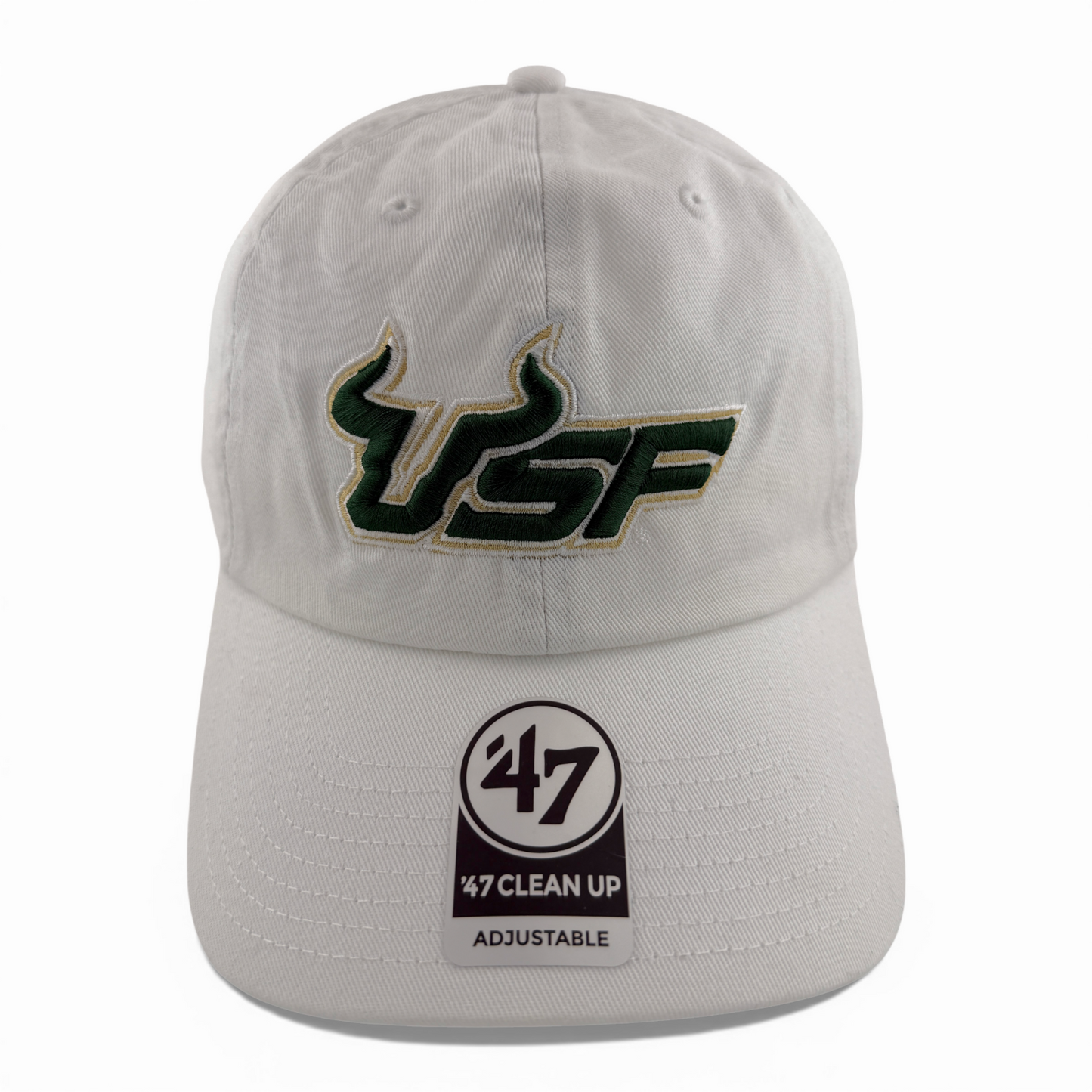 '47 Brand University of South Florida Bulls USF NCAA Clean Up Adjustable Dad Hat