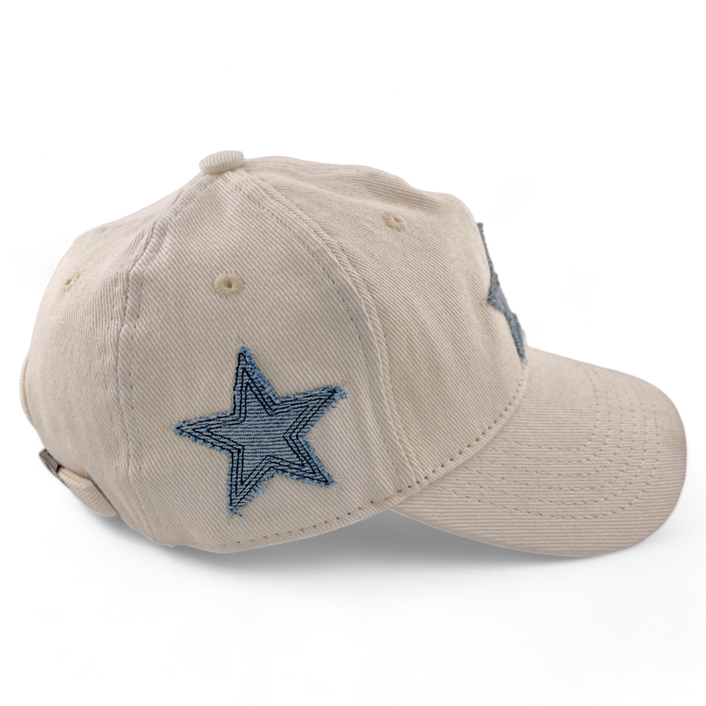 Pro Standard Dallas Cowboys Women's Varsity Blues Denim Adjustable Dad Hat Cap