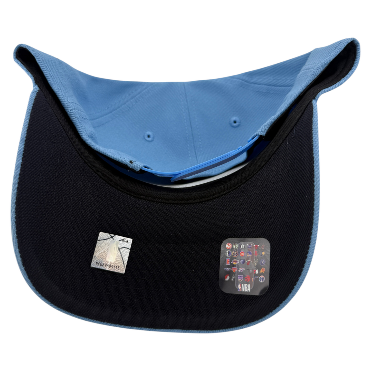 New Era Golden State Warrior NBA Sky Blue A-Frame 9Forty Snapback Adjustable Hat