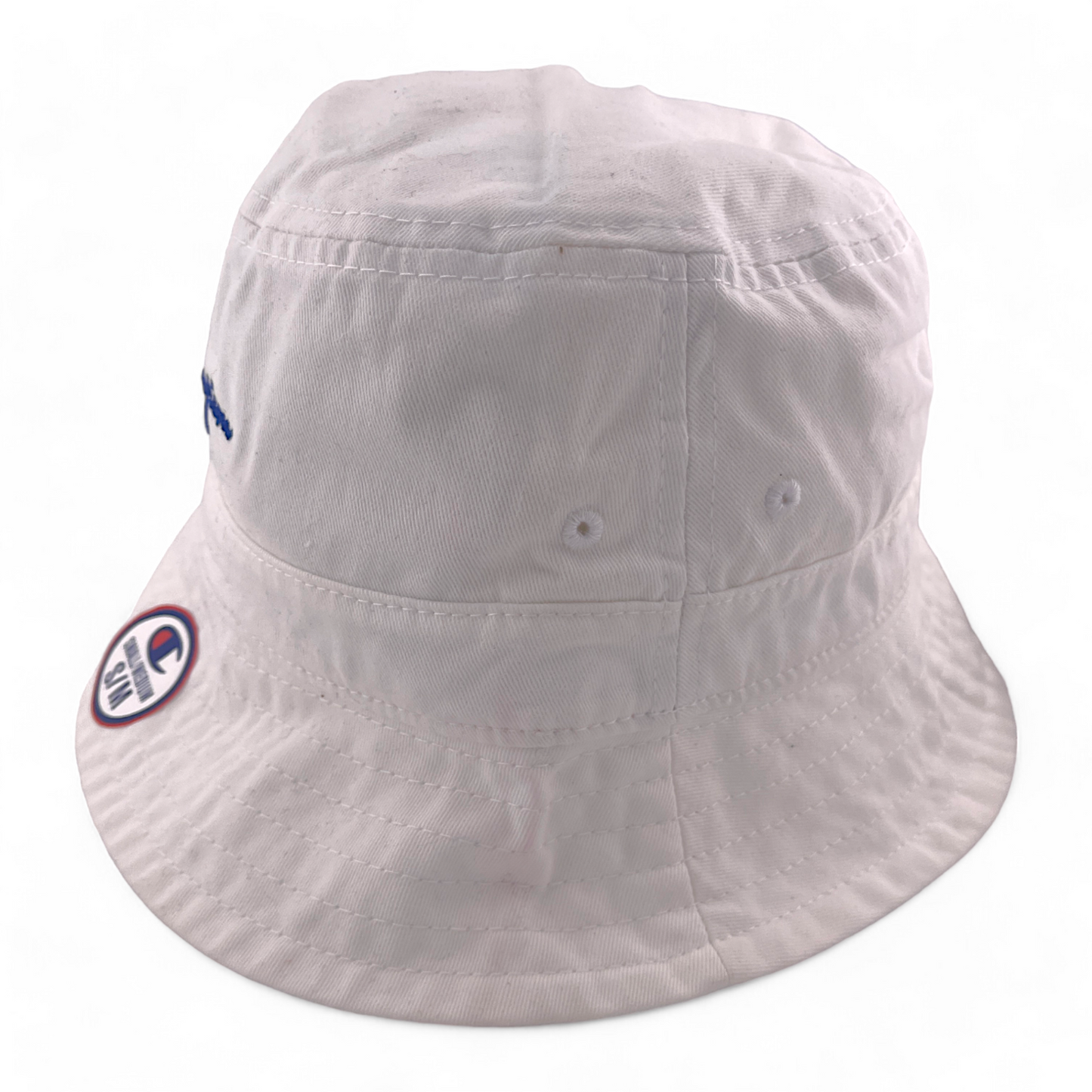 Champion Script Logo Classic All White H78459 Boonie Bucket Hat Unisex Adult