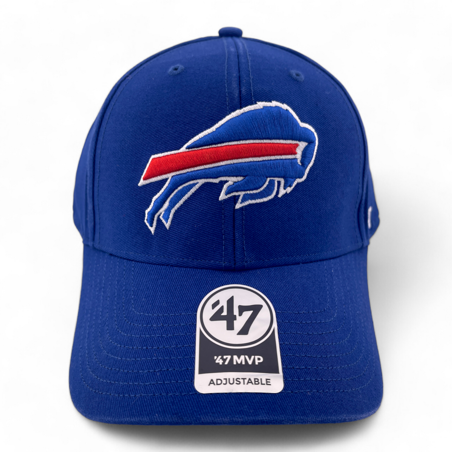 '47 Brand Buffalo Bills NFL Legend Classic Logo Blue MVP Adjustable Back Hat Cap