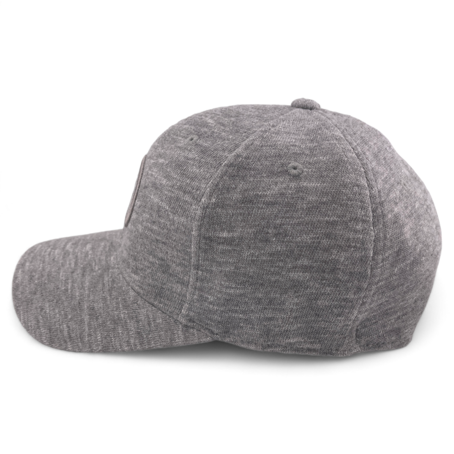 tentree 10 Logo Thicket Hi Rise Heathered Gray Flex Fit Hat Cap Adult Size L/XL