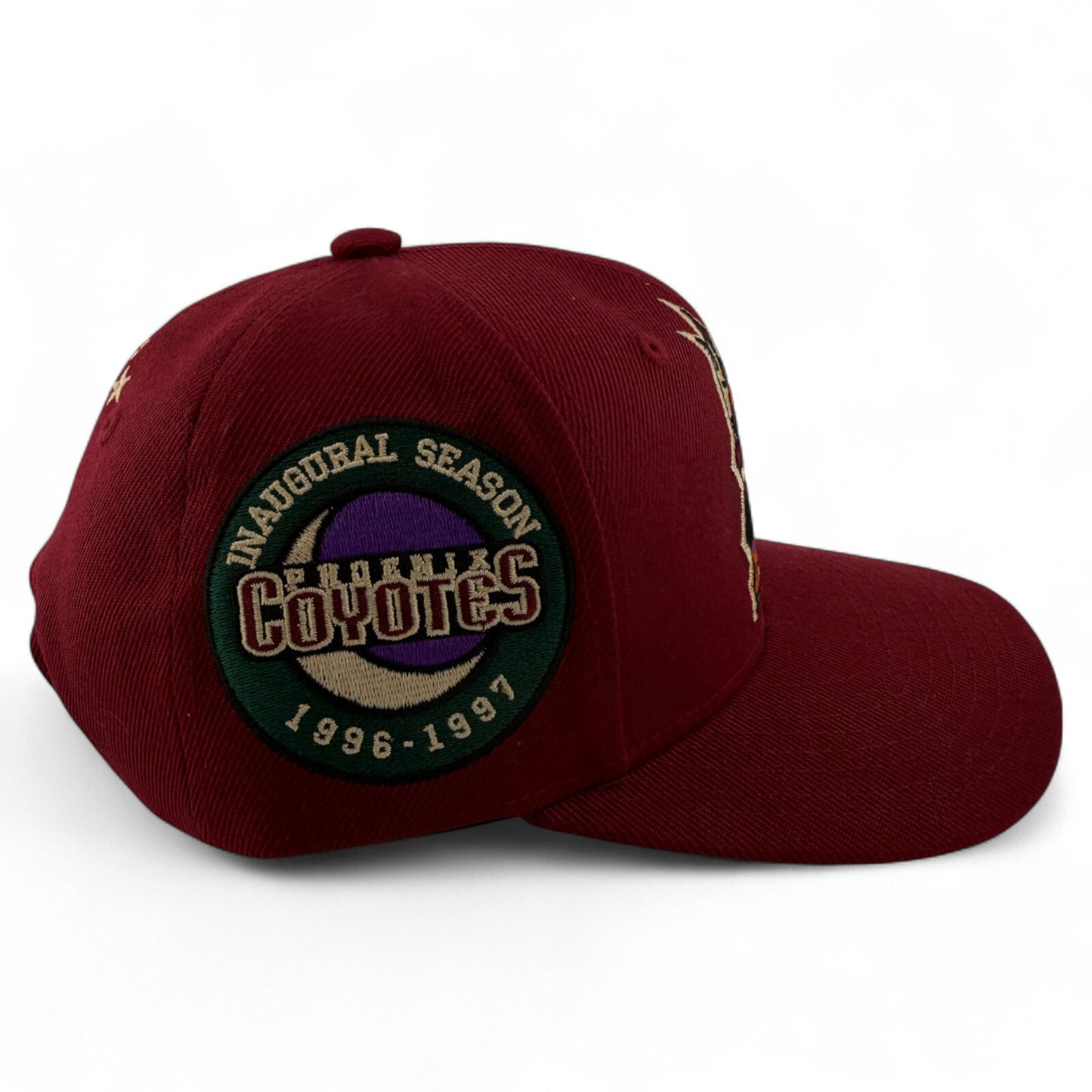 Mitchell & Ness Arizona Coyotes NHL Patch Youth Fit Snapback Adjustable Hat Kids