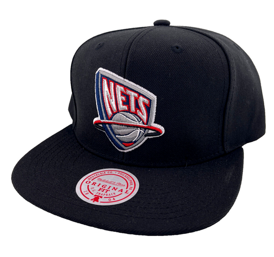 Mitchell & Ness Brooklyn Nets NBA HWC Core Basic Black/Green UV Snapback Hat