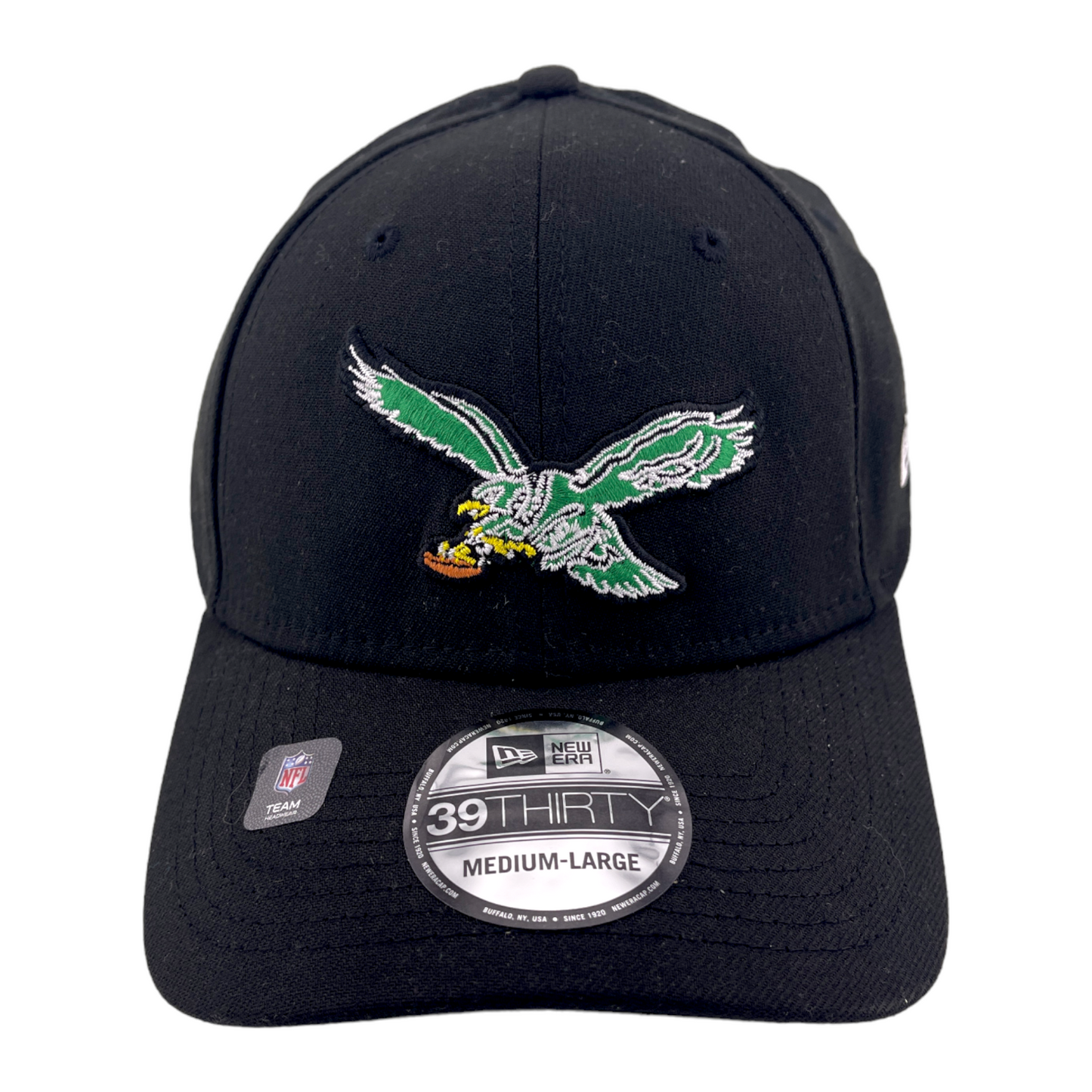 New Era Philadelphia Eagles NFL Throwback Retro Logo 39Thirty Flex Hat Cap