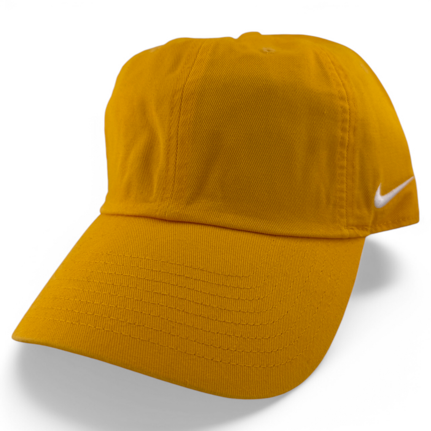 Nike Heritage 86 Team University Gold Yellow BLANK 102699-739 Adjustable Dad Hat