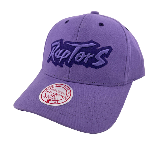 Mitchell & Ness Toronto Raptors NBA Purple/Black UV Pro Crown Fit Snapback Hat