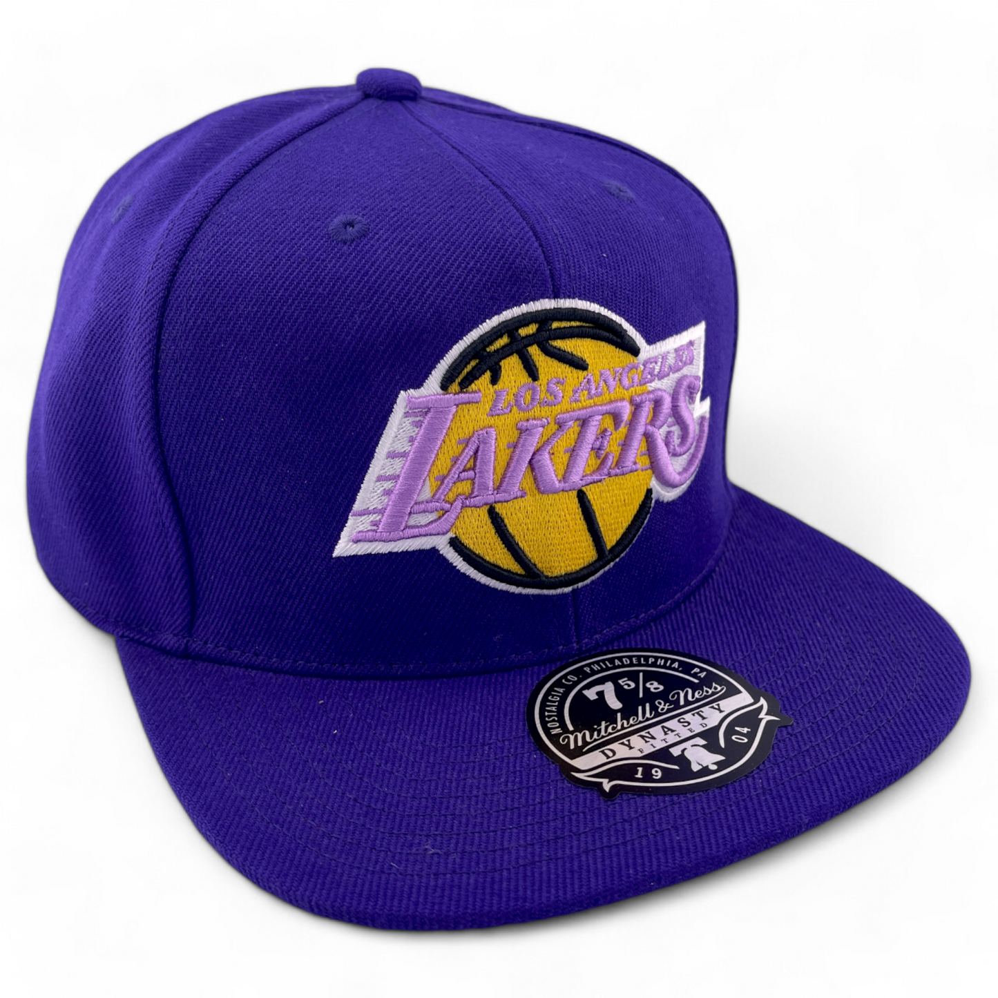 Mitchell & Ness Los Angeles Lakers NBA 1987 Finals The Champs HWC Fitted Hat Cap