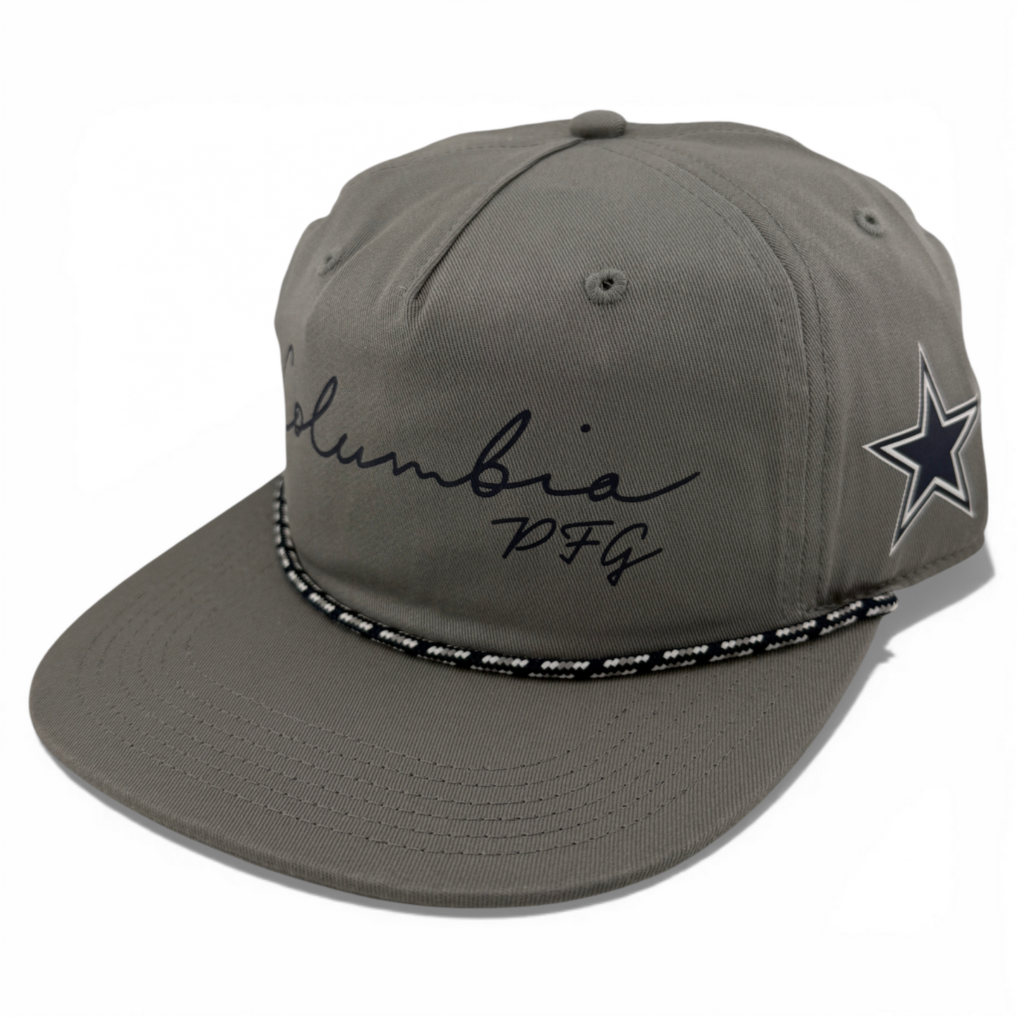 Columbia PFG Dallas Cowboys NFL Performance Fishing Gear Back Tack Snapback Hat