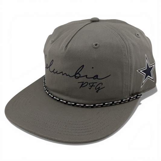 Columbia PFG Dallas Cowboys NFL Performance Fishing Gear Back Tack Snapback Hat