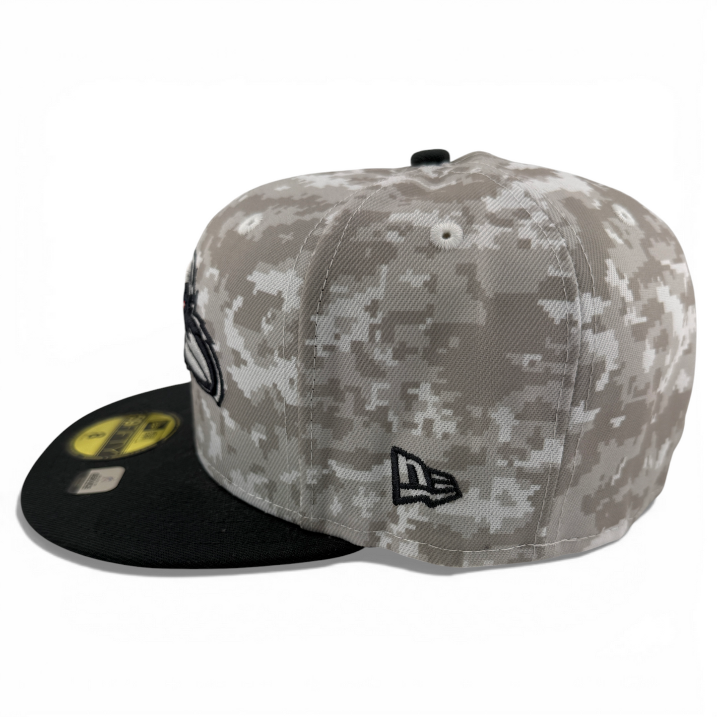 New Era Baltimore Ravens NFL 2024 Salute to Service Camo 59Fifty Fitted Hat Cap