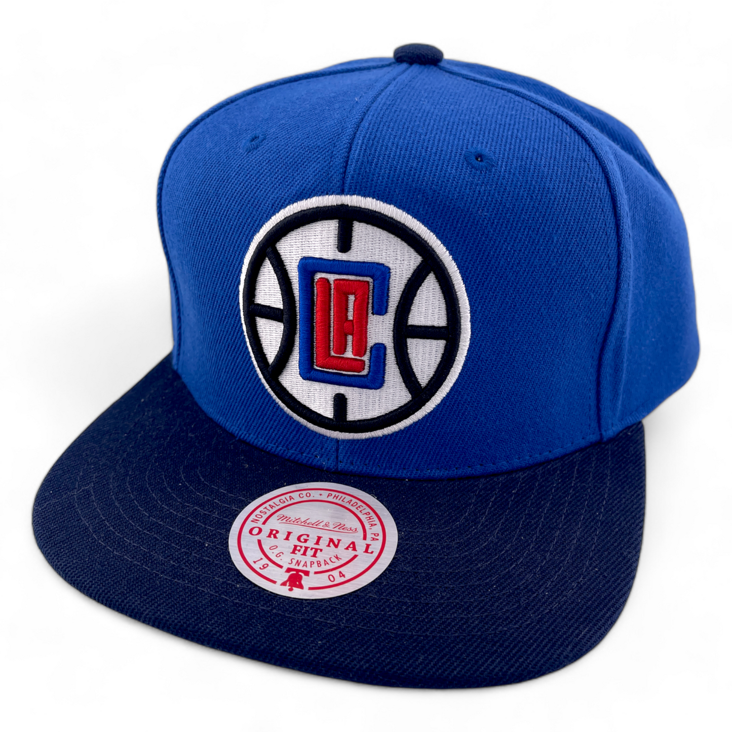 Mitchell & Ness Los Angeles Clippers NBA Core Basic Classic Snapback Hat Cap