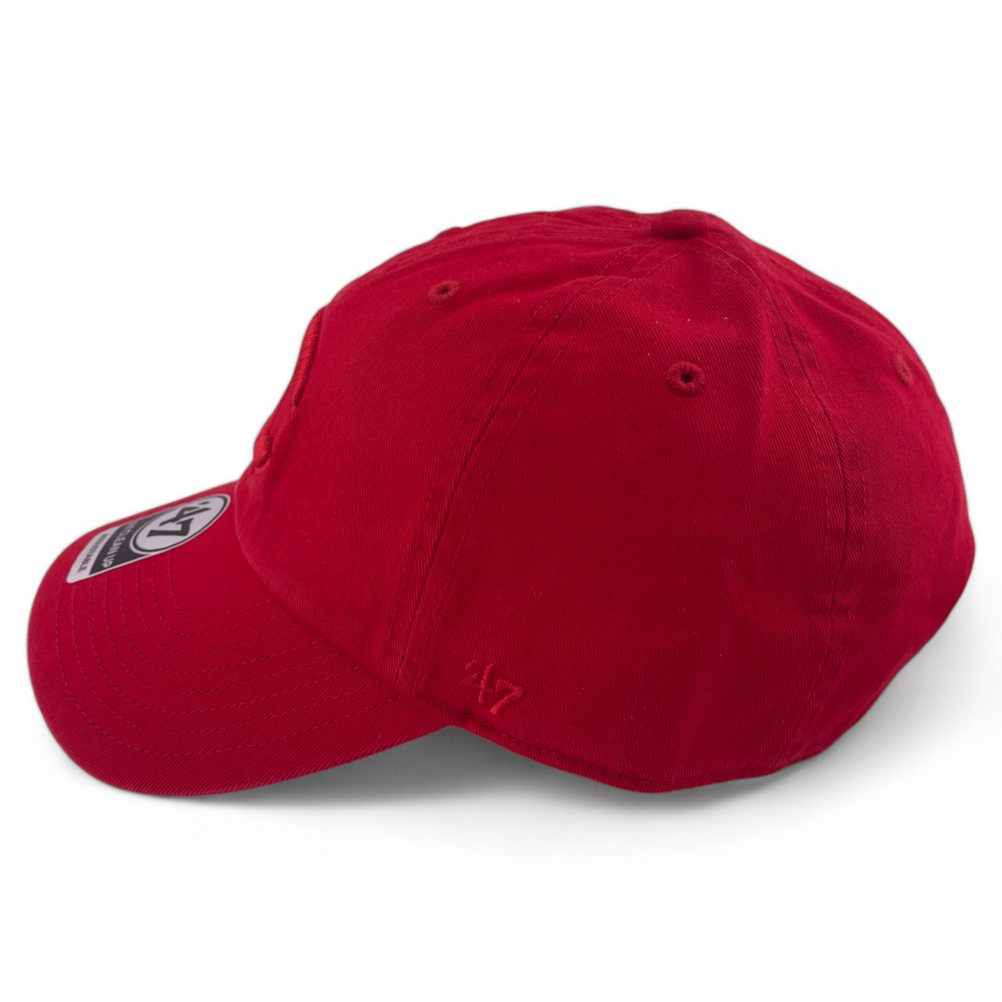 '47 Brand Cincinnati Reds MLB TC Tonal All Red Clean Up Adjustable Dad Hat Cap