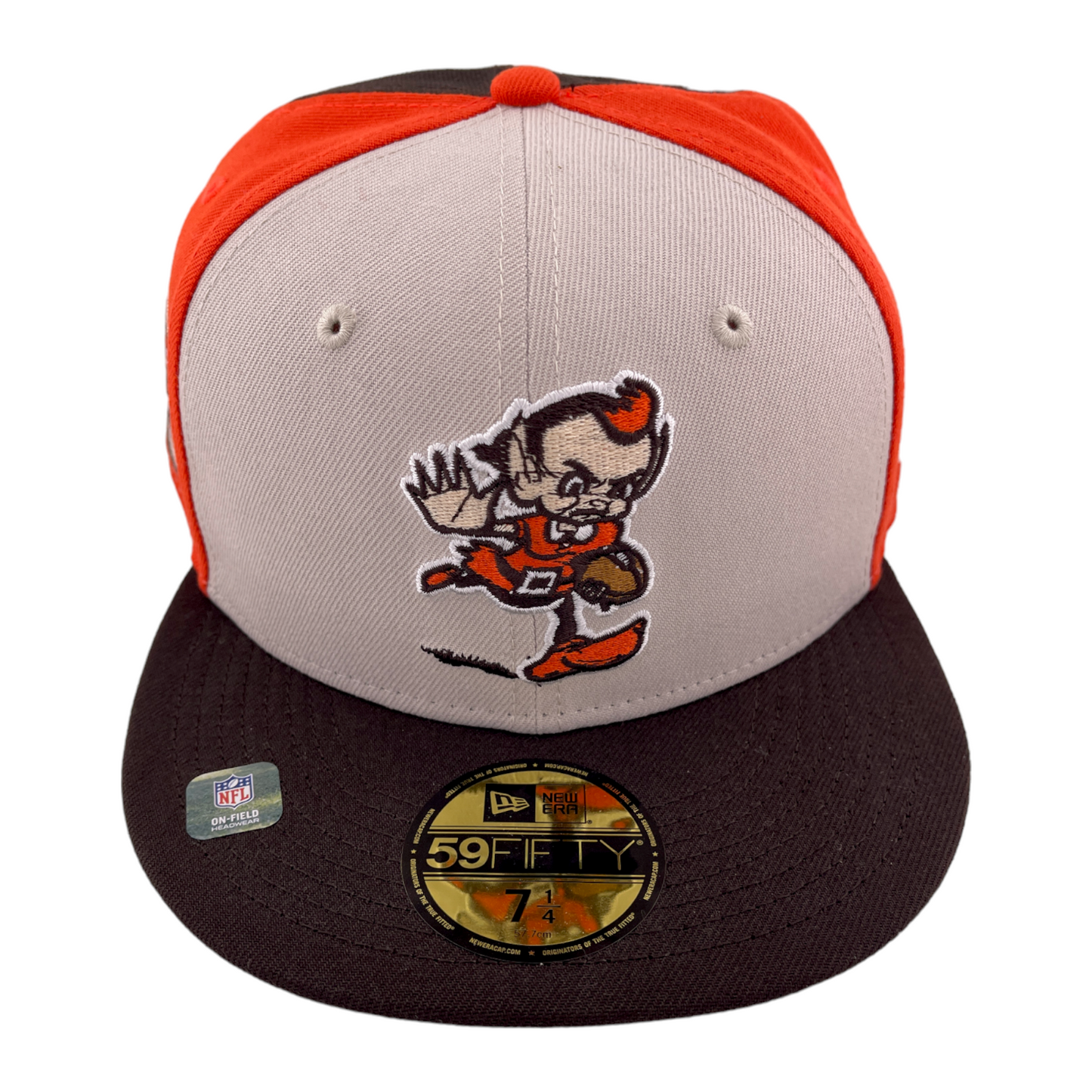 ~NEW DROP~ New Era Cleveland Browns NFL Sideline Historic Brownie Elf 59Fifty Fitted Hat Cap