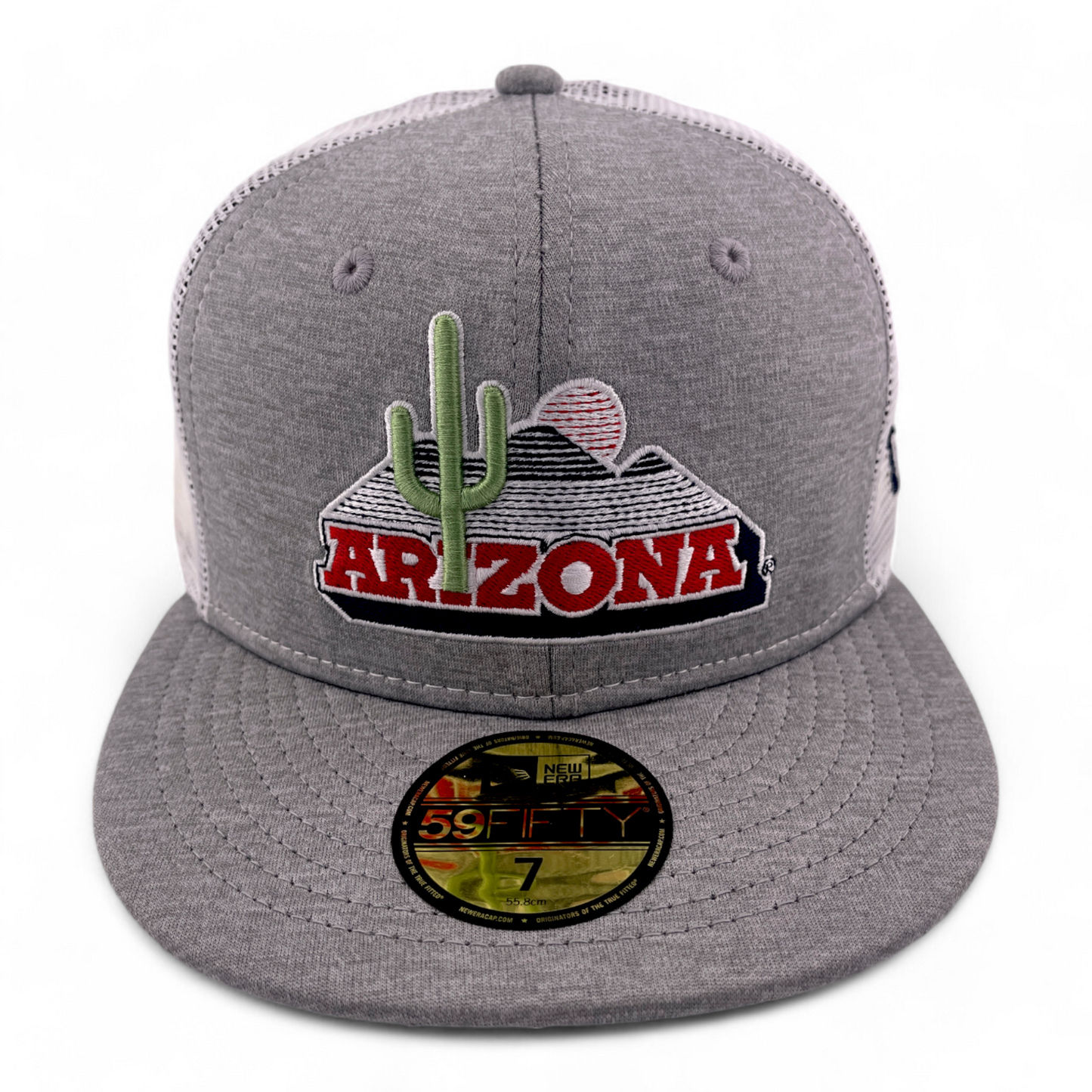 New Era University of Arizona Wildcats Concrete Mesh Back Trucker 59Fifty Fitted