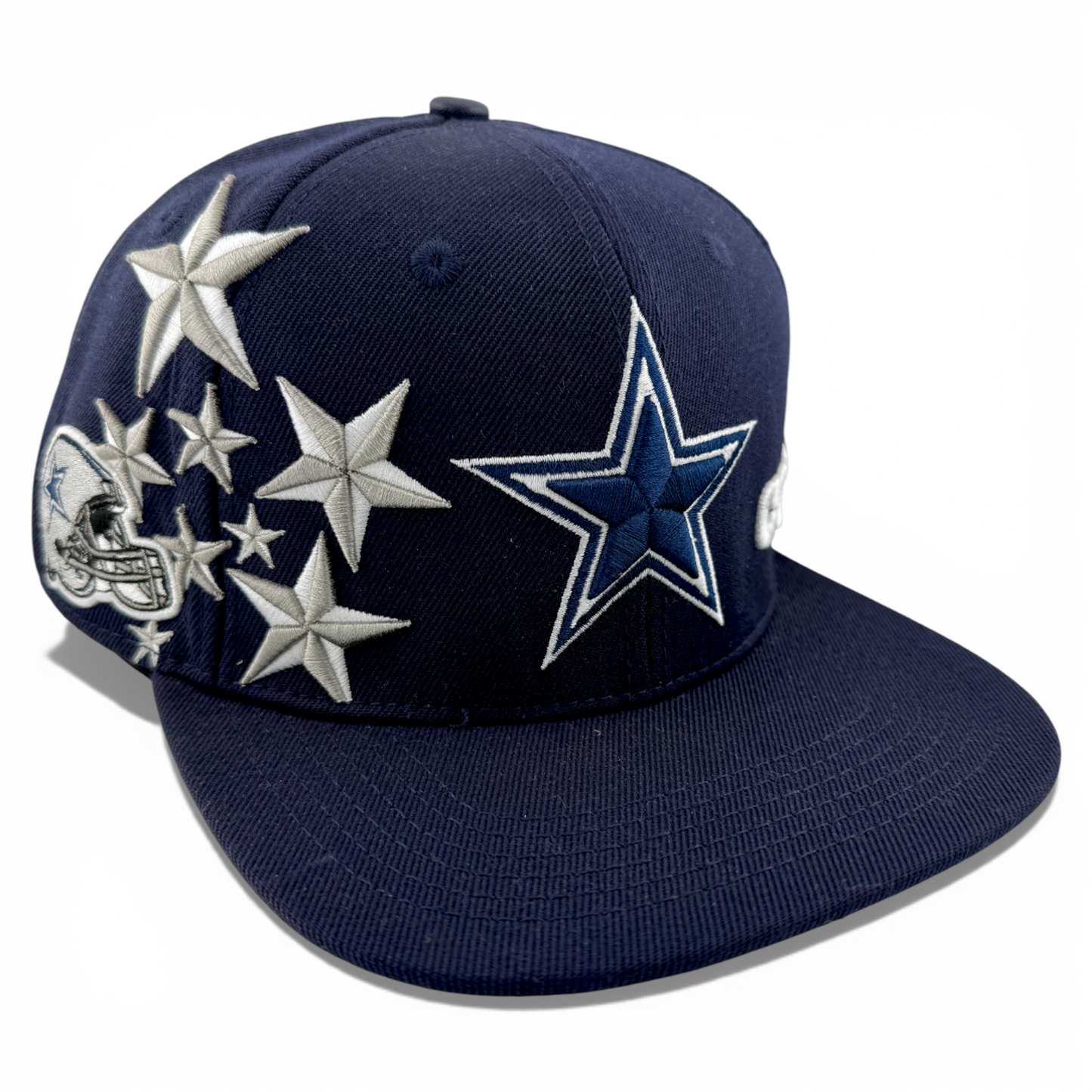 Pro Standard Dallas Cowboys NFL Stars Navy Blue Pink Snapback Adjustable Hat Cap