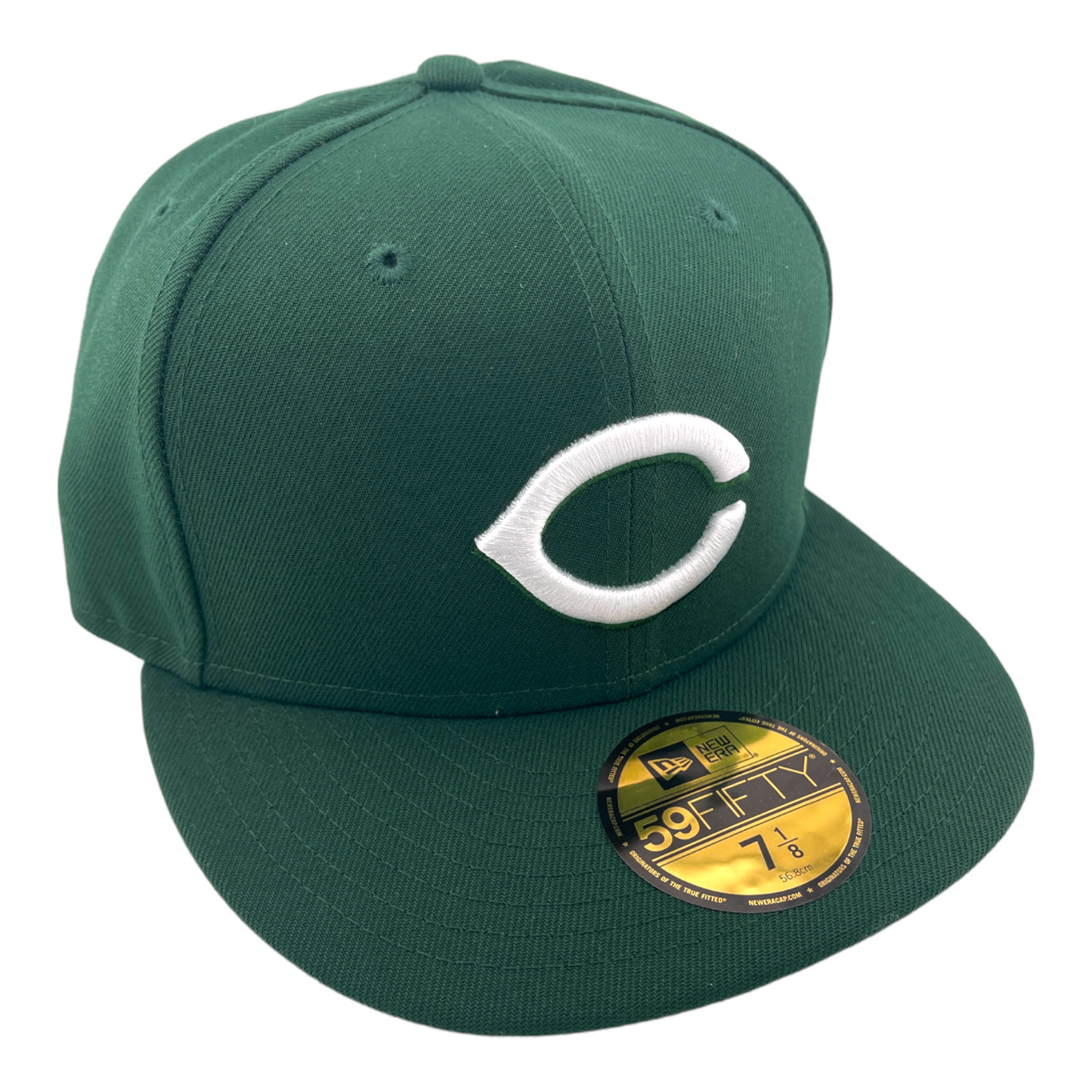 New Era Cincinnati Reds Dark Green Pack Hunter/Grey UV MLB 59FIFTY Fitted Hat