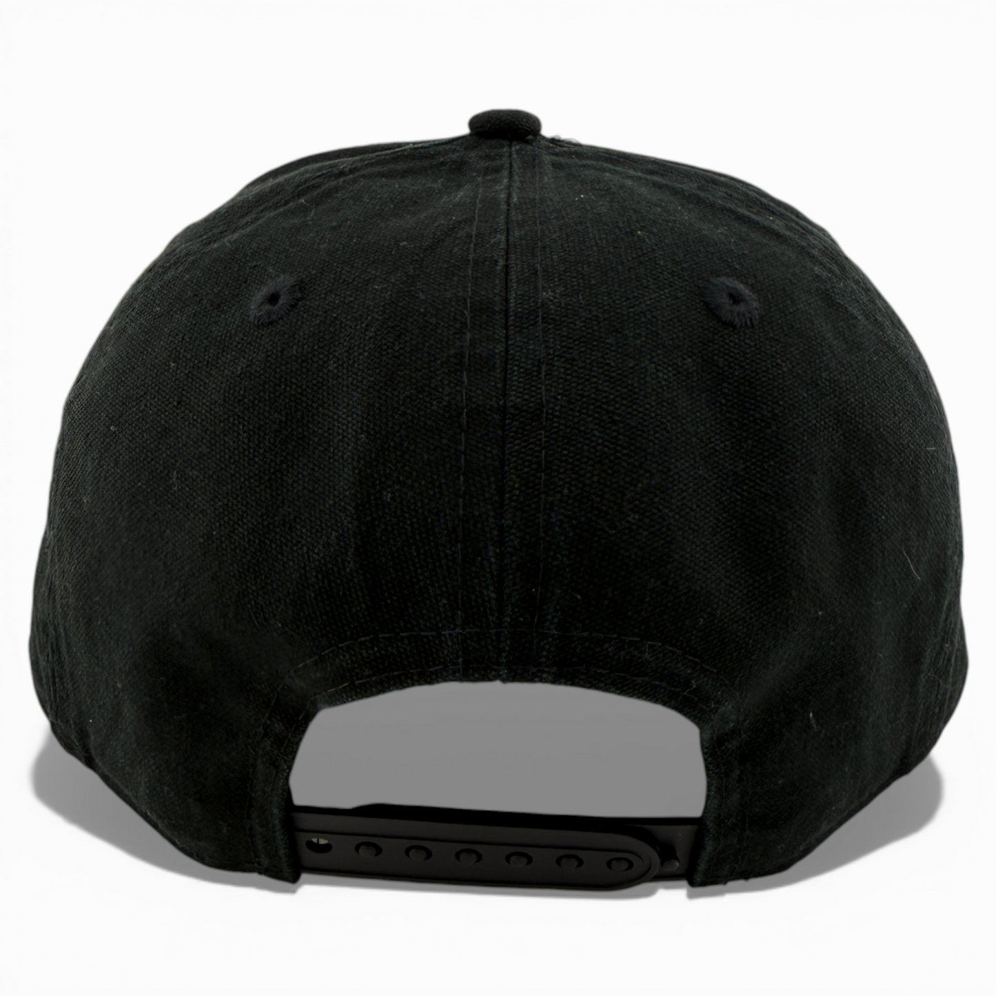 New Era Kansas City Chiefs NFL All Black Split Panel Canvas 9Fifty Snapback Hat