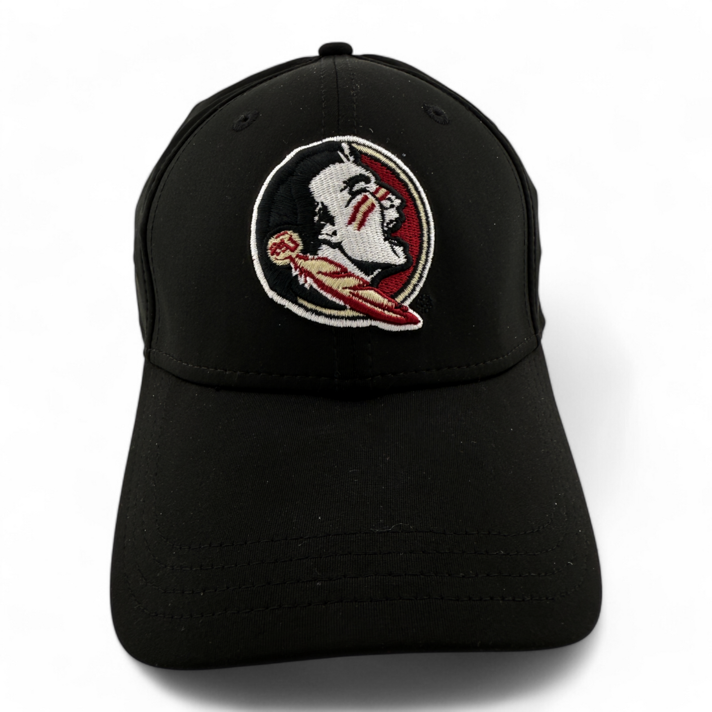 New Era Florida State University Seminoles NCAA Black 39Thirty Flex Fit Hat Cap