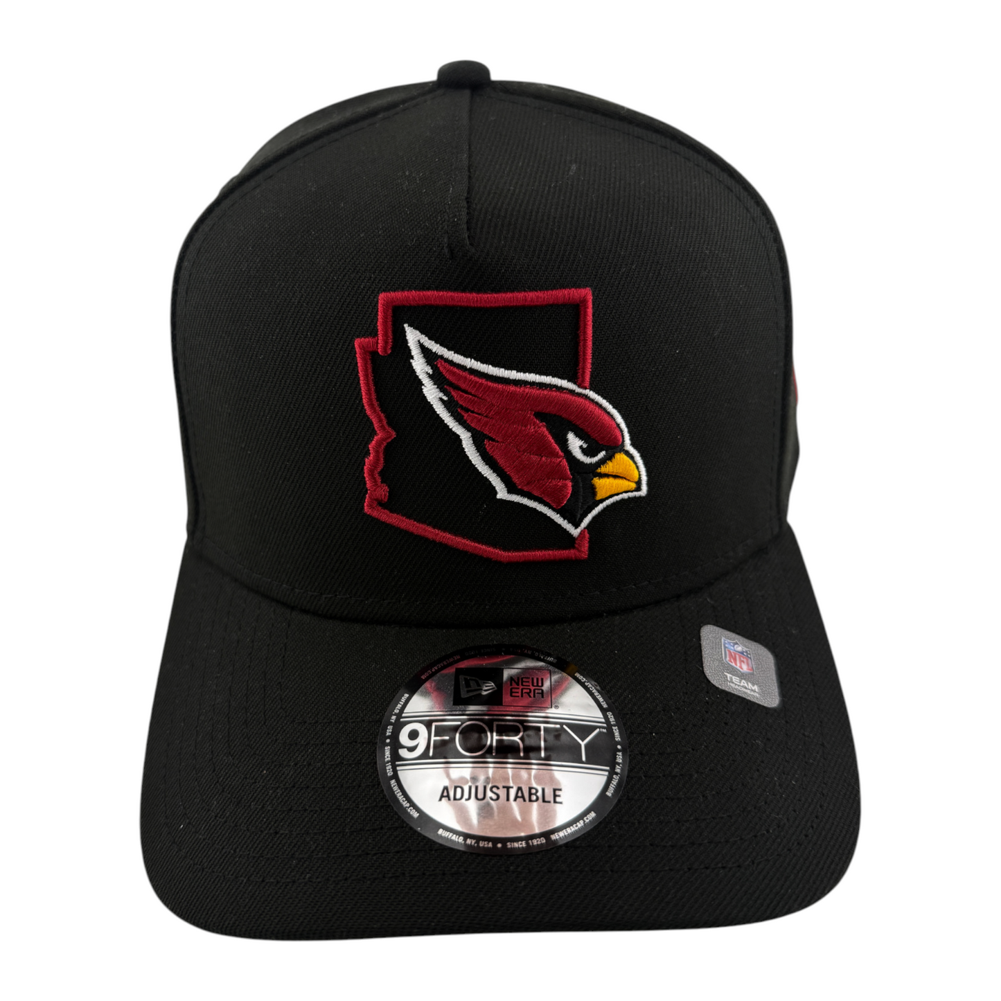 New Era Arizona Cardinals State Outline 9Forty A-Frame Snapback Adjustable Hat