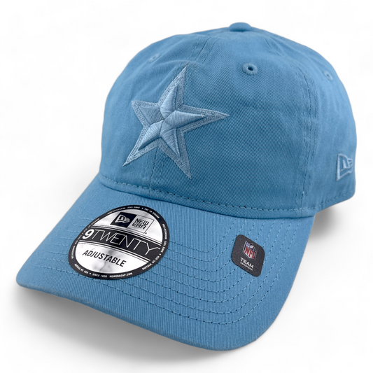 New Era Dallas Cowboys NFL Teal Logo Color Pack 9Twent Adjustable Dad Hat Cap