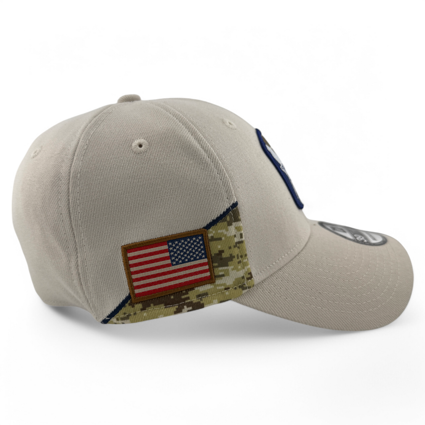 New Era Dallas Cowboys 2023 Salute to Service Tan NFL 39Thirty Flex Fit Hat Cap