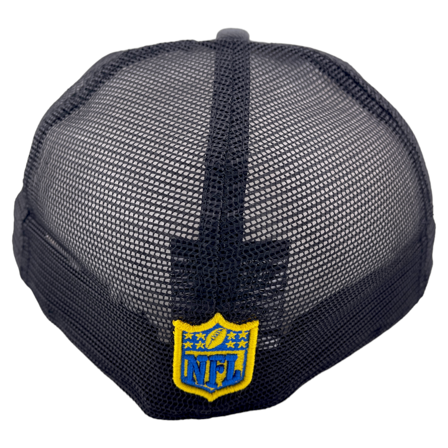 New Era Los Angeles Rams NFL 2021 Draft Mesh Back Trucker 59Fifty Fitted Hat Cap