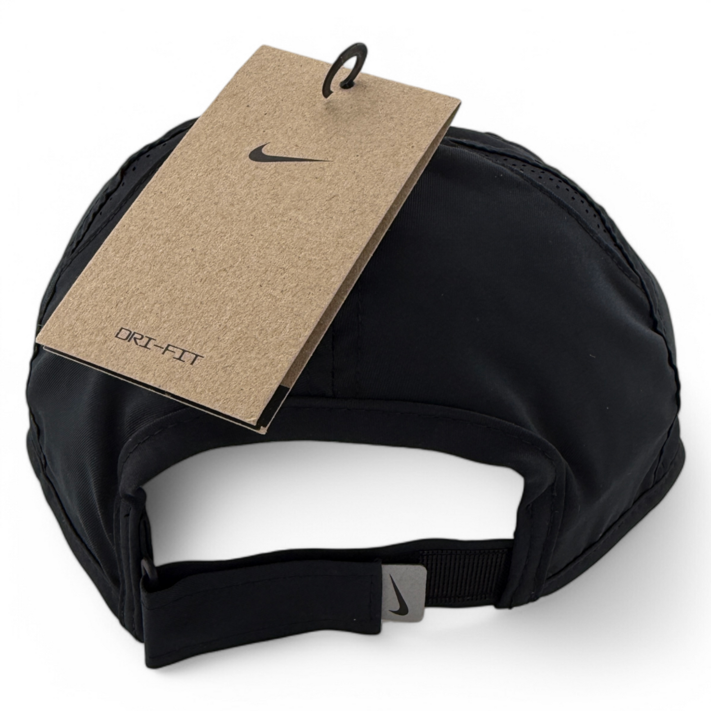 Nike Dri-Fit AeroBill Team Featherlight Black CJ7082-010 Adjustable Running Hat