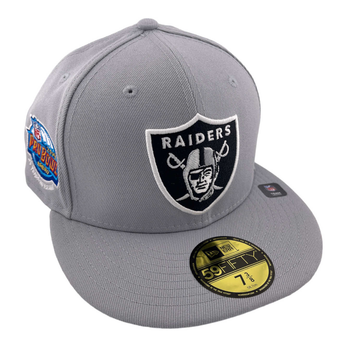 New Era Las Vegas Raiders Pro Bowl Patch Grey/Tie Dye UV 59Fifty Fitted Hat Cap