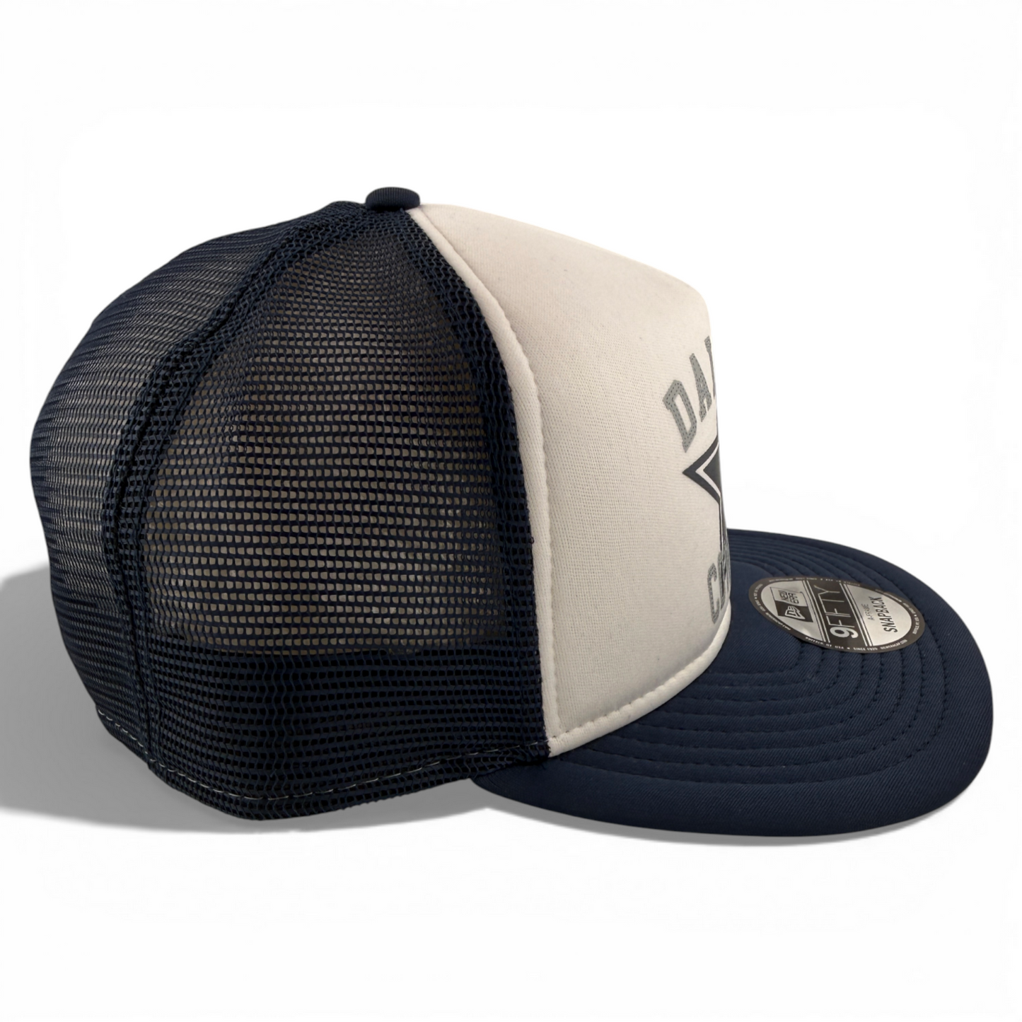 New Era Dallas Cowboys NFL Foam Front Trucker Mesh Back 9Fifty Snapback Hat Cap