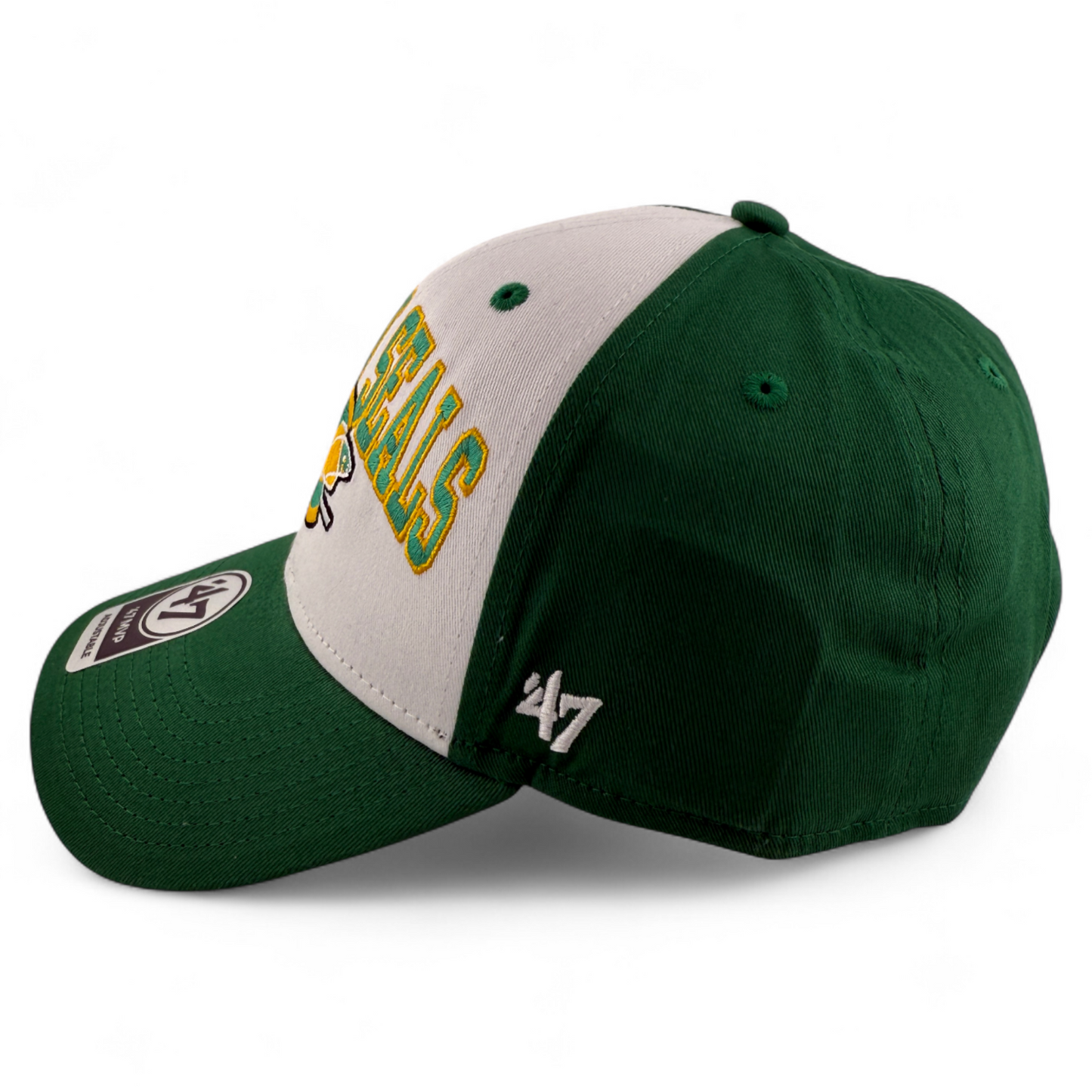 '47 Brand California Golden Seals NHL Retro MVP Snapback Adjustable Hat Cap