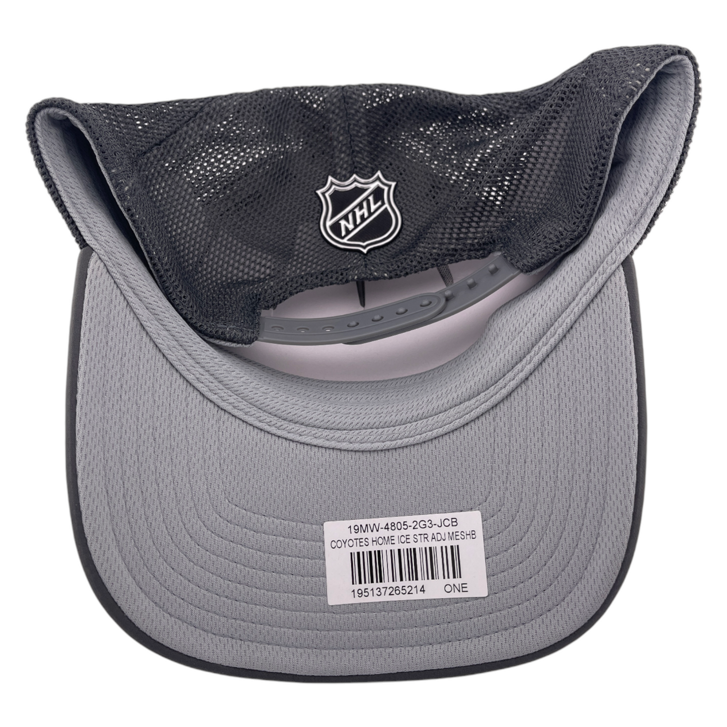 Fanatics Arizona Coyotes NHL Pro Home Ice Mesh Back Snapback Adjustable Hat Cap