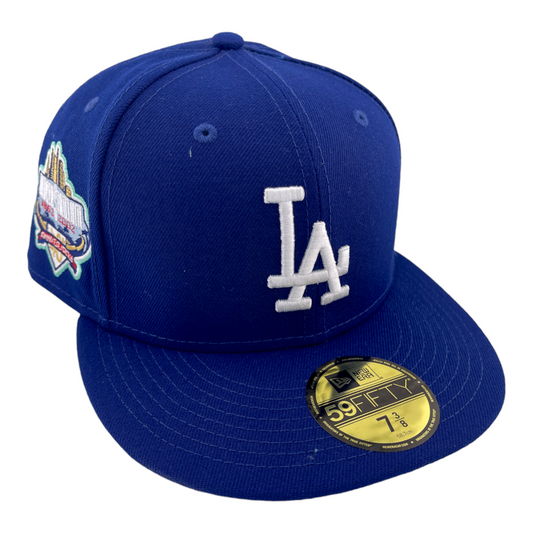 New Era Los Angeles Dodgers Stadium 40th Anniversary Patch Mint Pack 59FIFTY Hat Cap