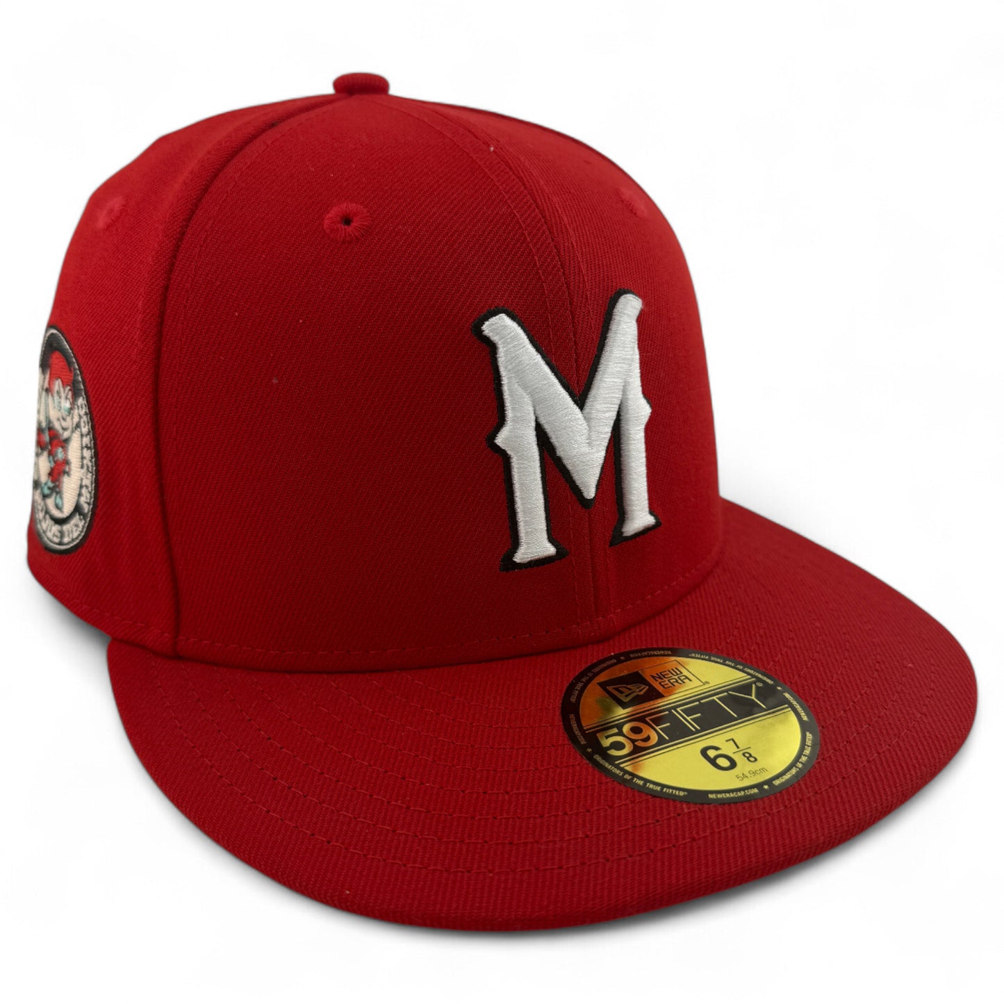 New Era Diablos Rojos del México LMB Side Patch Red 59FIFTY Fitted Hat Cap