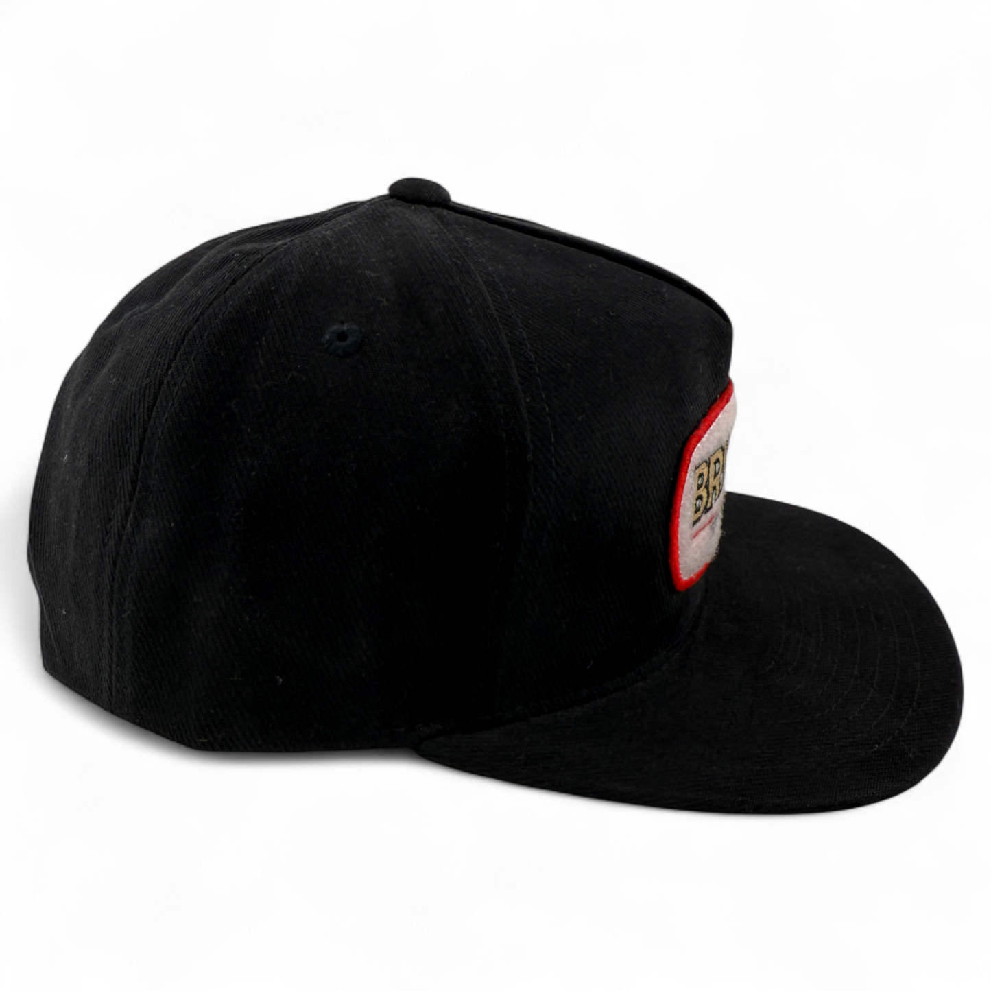 Brixton Company Canyon MP Cotton Black A-Frame Snapback Adjustable Hat Cap
