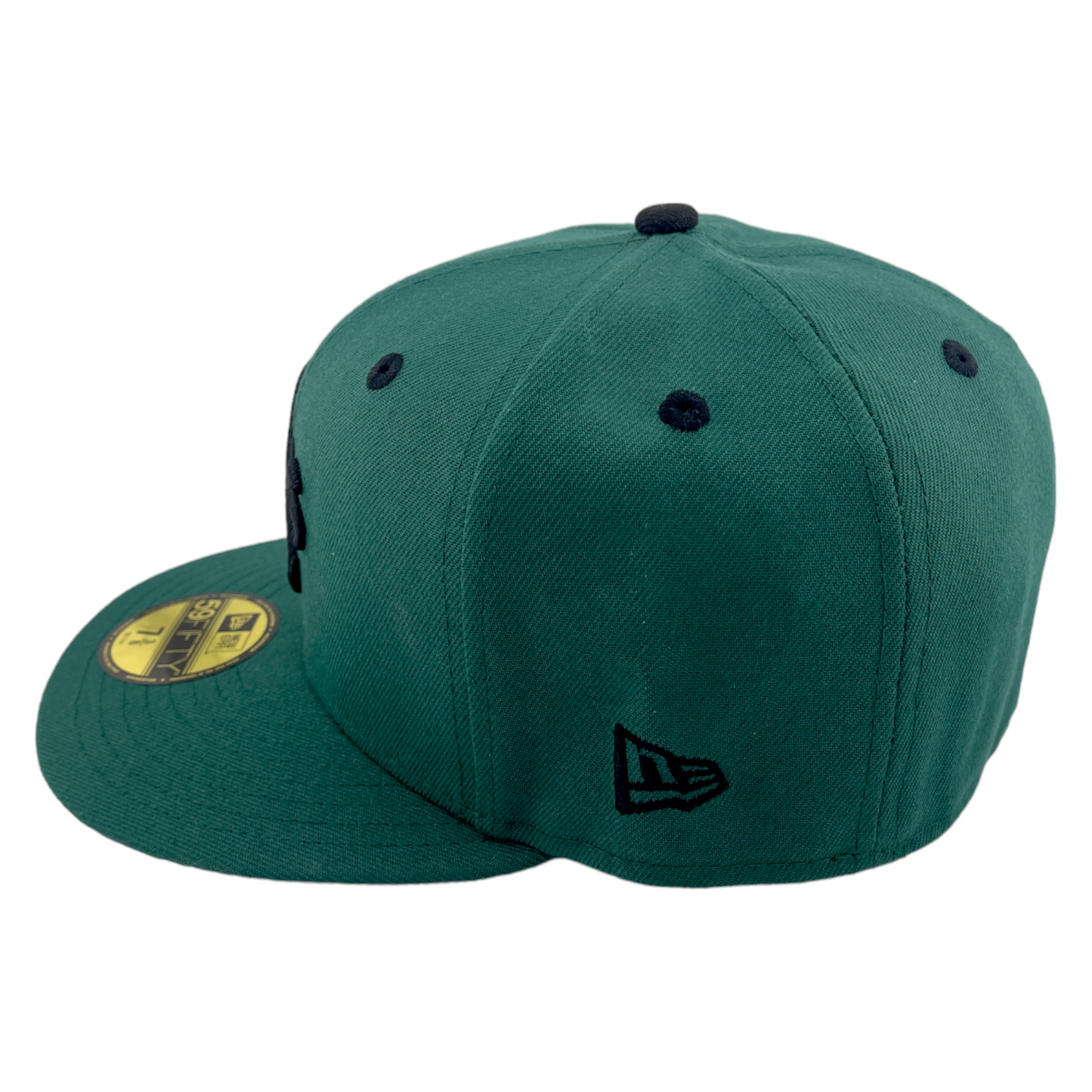 New Era Oakland Athletics A's DC vs Marvel 50th Patch Green 59FIFTY Fitted Hat Cap