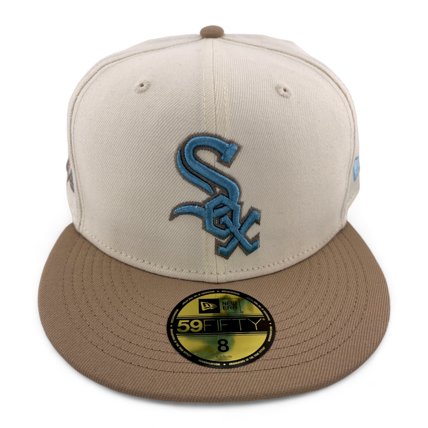 New Era Chicago White Sox MLB City Icon Pack Ivory 50th 59Fifty Fitted Hat Cap