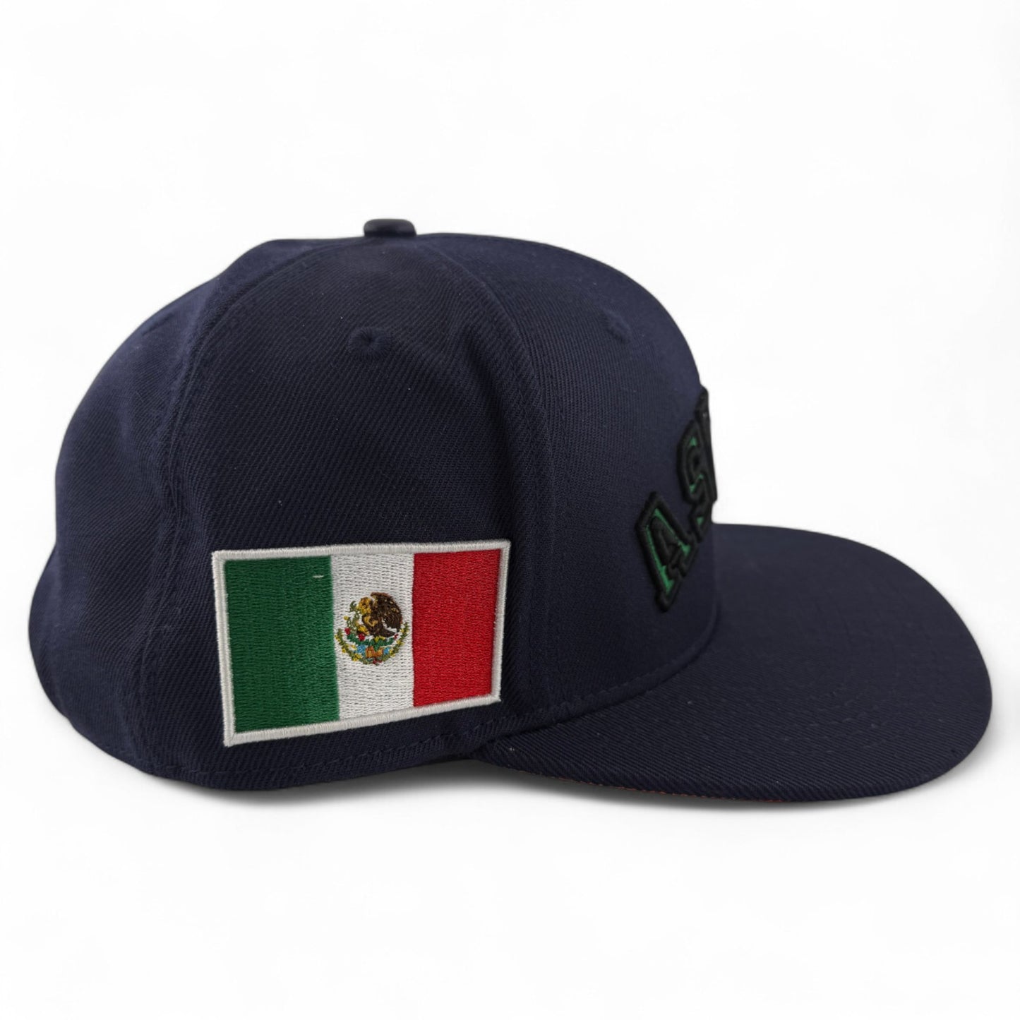 Pro Standard Houston Astros MLB Mexico Flag Logo Navy Adjustable Snapback Hat