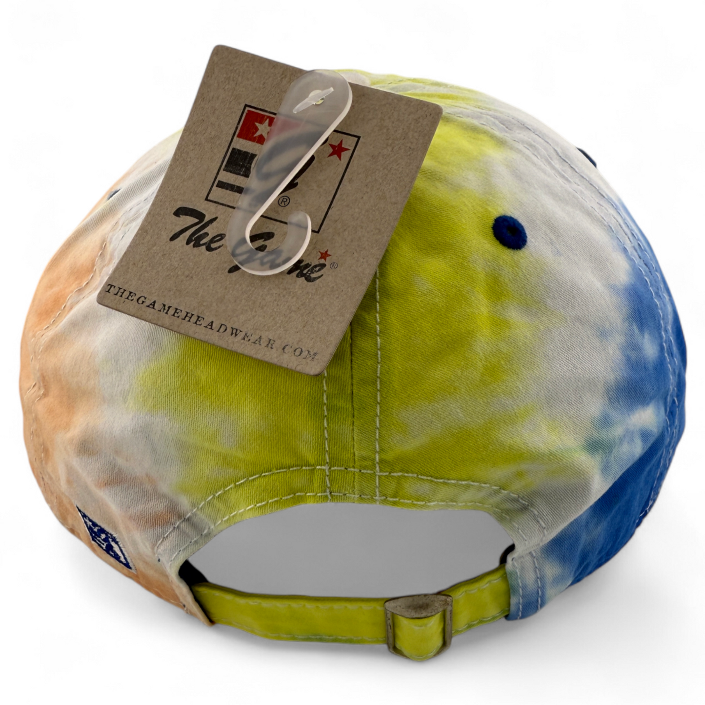 The Game GB482 Sunrise Tie Dye Blank Twill Unstructured Adjustable Dad Hat Cap