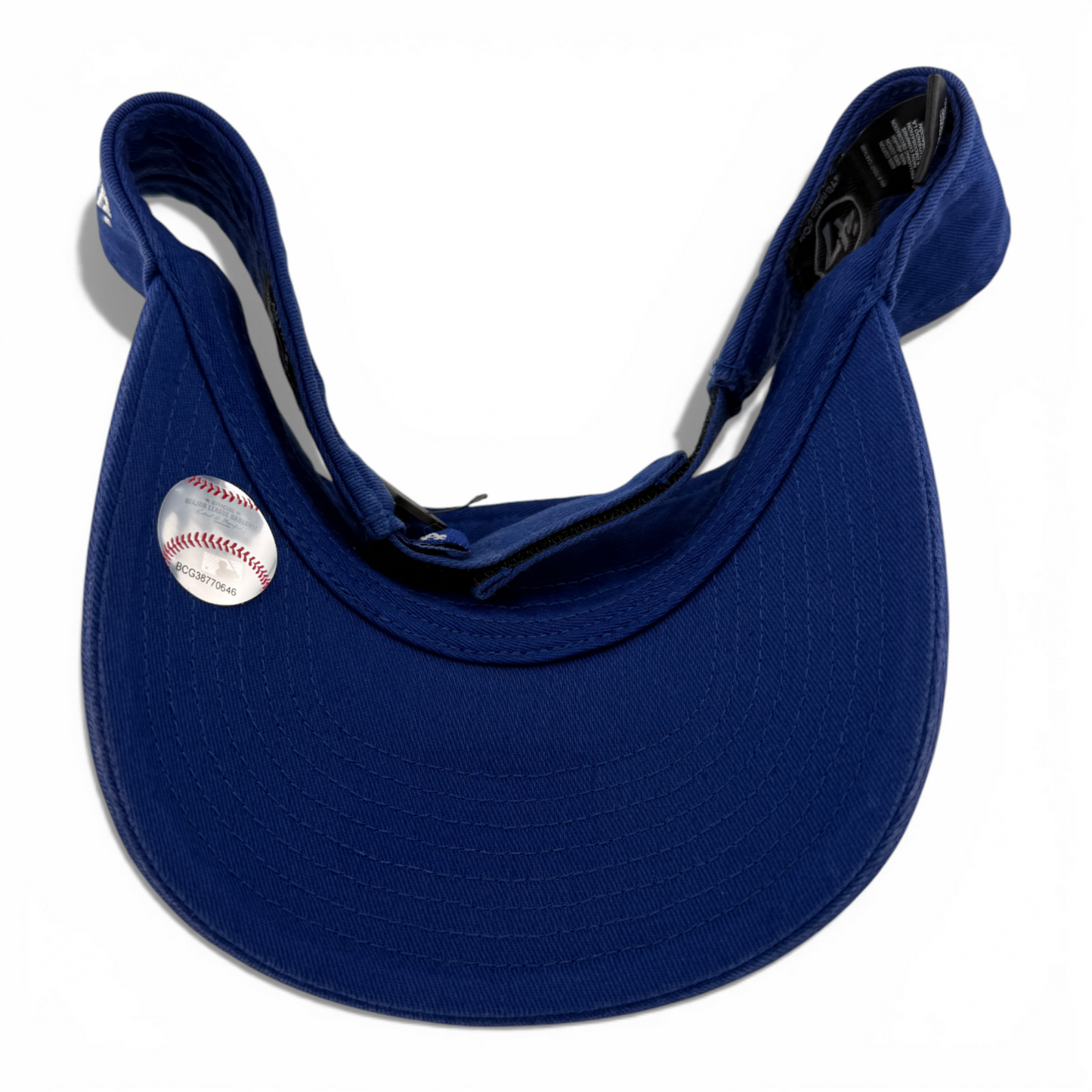 '47 Brand Los Angeles Dodgers MLB Blue Baseball Adjustable Golf Sun Visor OSFA